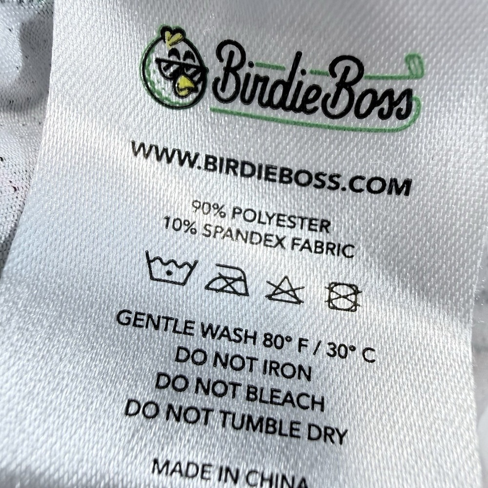 Birdie Boss Mens Happy Gilmore Waterbury Open Golf Polo Shirt XL Alligator - Picture 7 of 11